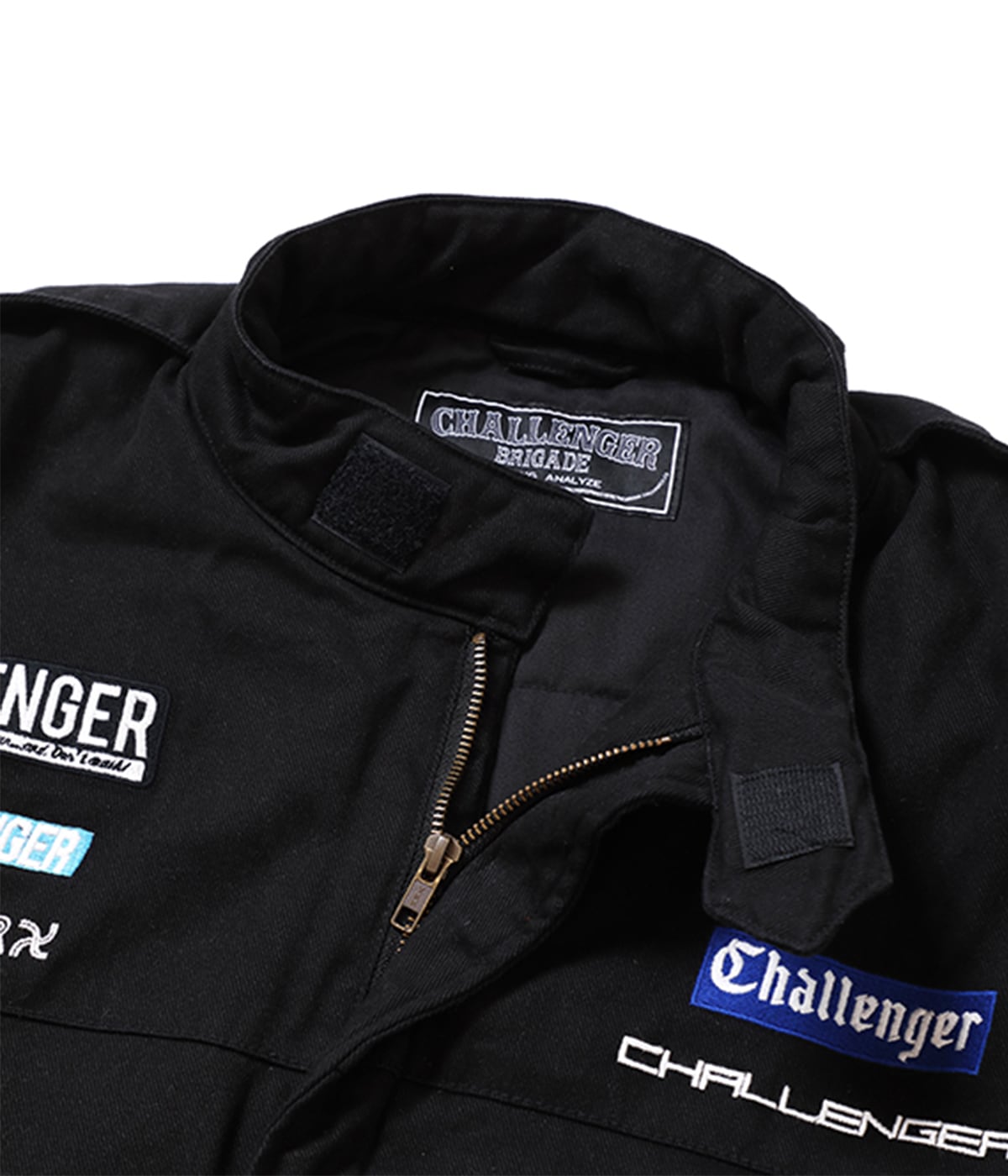 NATIONAL RACING JACKET【BLACK】｜CHALLENGER｜MELTING POT（正規取扱