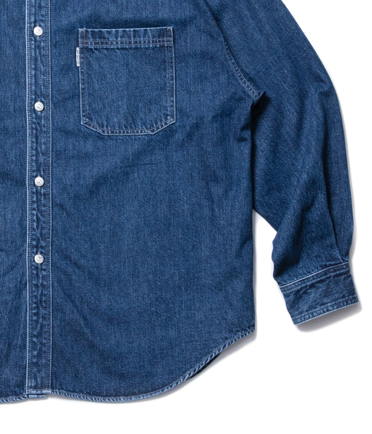 Denim Work Shirt (Fade)【INDIGO】｜COOTIE PRODUCTIONS®︎｜MELTING