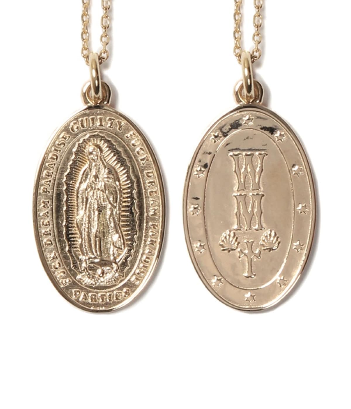 18K MEDAI NECKLACE【GOLD】｜WACKO MARIA｜MELTING POT（正規取扱店