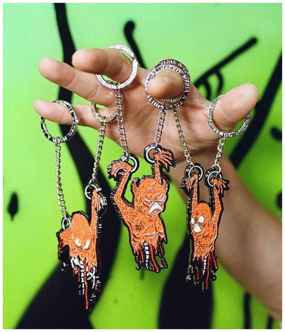 NECKFACE / KEYRING (TYPE-2)【ONE】｜WACKO MARIA｜MELTING POT（正規