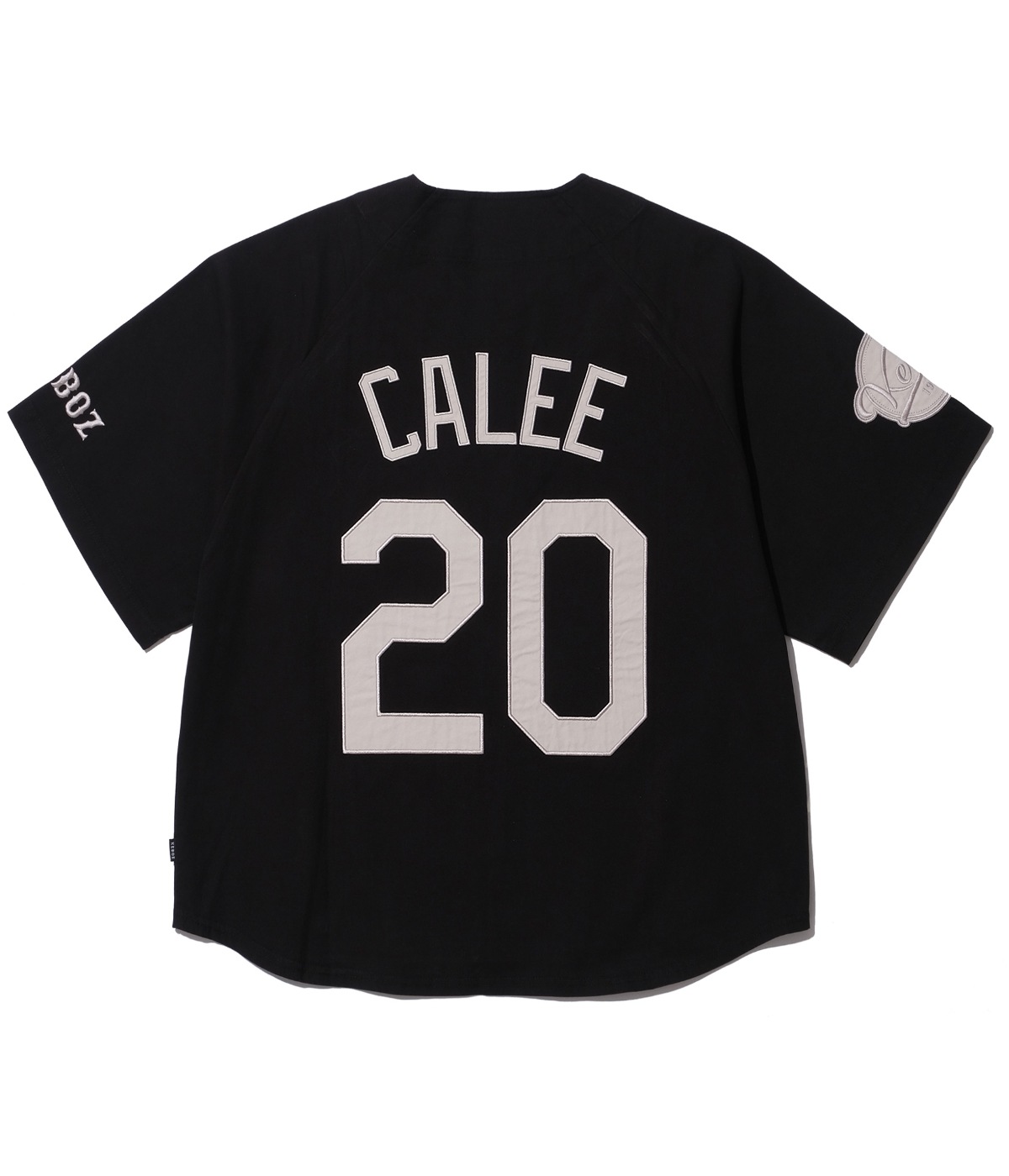 CALEE×KEBOZ BASEBALL SHIRT【BLACK】｜CALEE｜MELTING POT（正規取扱