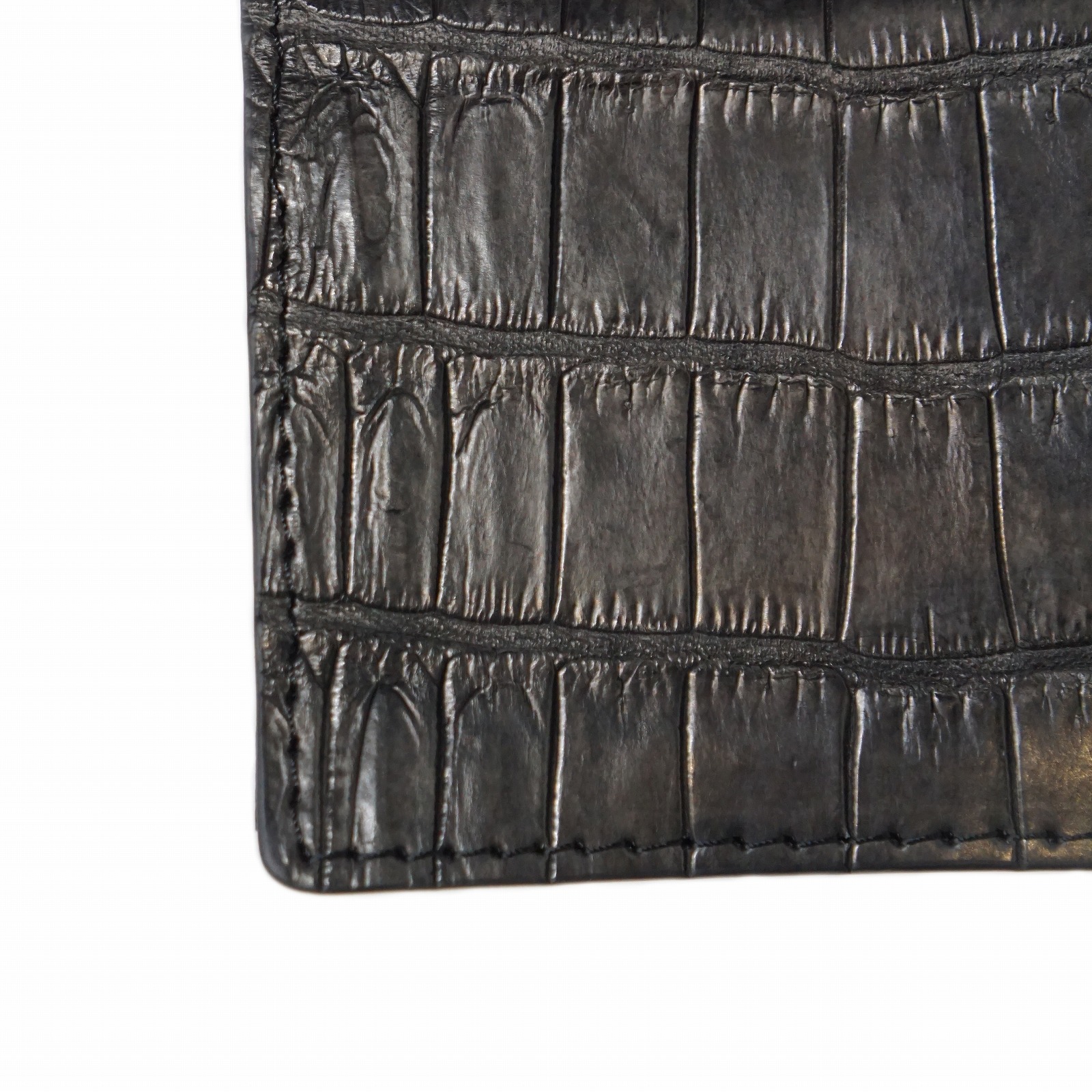 ISAMUKATAYAMA BACKLASH (イサムカタヤマバックラッシュ) クロコ墨染め