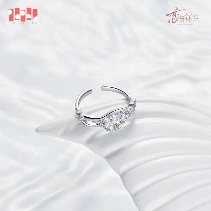 8/17〆】ホムラ・魚尾神誓 カスタム指輪 致朝暮与久長シリーズ 恋