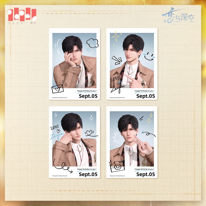 在庫販売】恋と深空 レイ 誕生日チェキセット