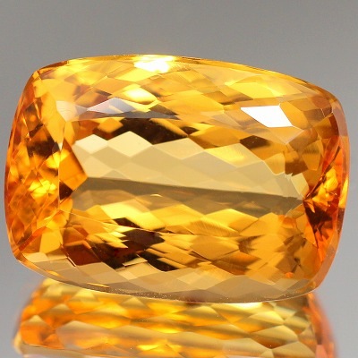 17.09ct天然インペリアルトパーズ【ブラジル】ジェムクラス 中宝研鑑別書