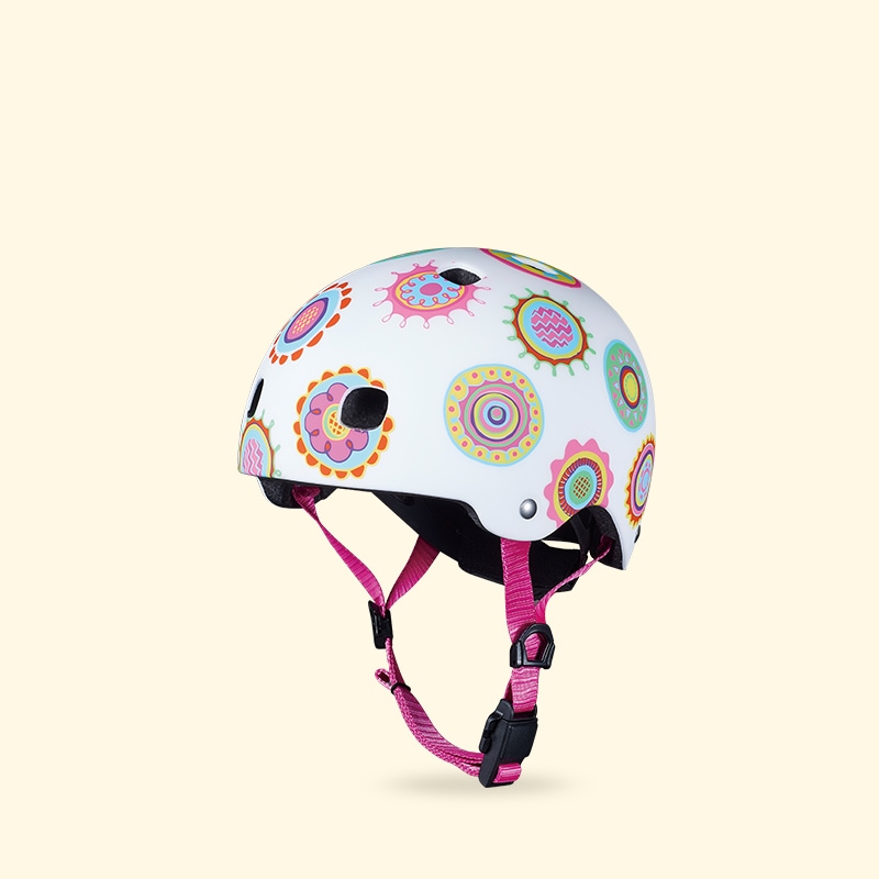 子供用ヘルメットLED Doodle Dot柄 [CE認証] - アクセサリー ｜キック