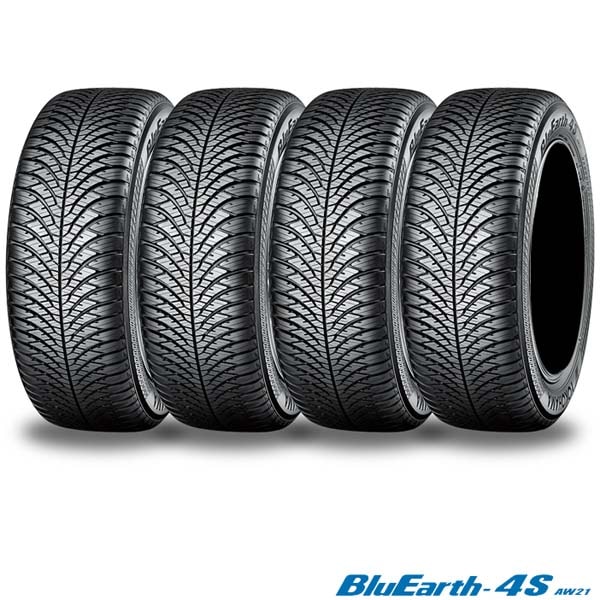 225/55R18 98V〈4本〉｜ヨコハマBluEarth-4S AW21｜オールシーズン