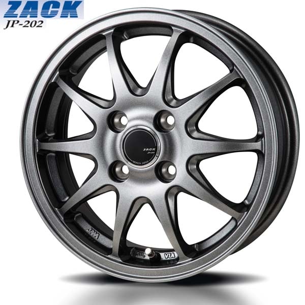ZACK JP-202｜14インチ×4.5〈4枚〉｜ザック JP-202｜軽自動車用