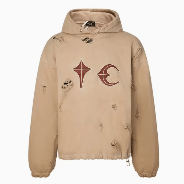 Thug Club Rock Hoodie ダメージ加工 ロゴ フーディ パーカー｜MIRISE