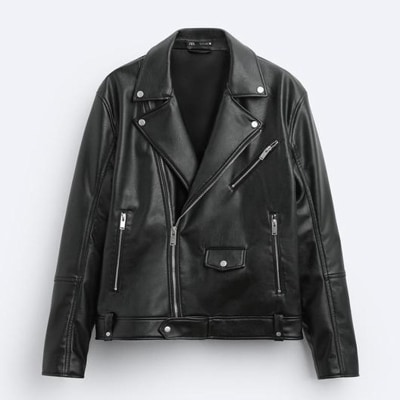 ZARA フェイクレザー ライダースジャケット｜MIRISE(ミライズ)公式通販