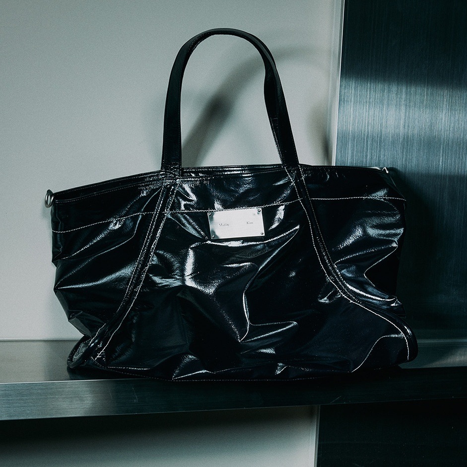 MATIN KIM BIG COATING TOTE BAG ナイロン トートバッグ｜MIRISE