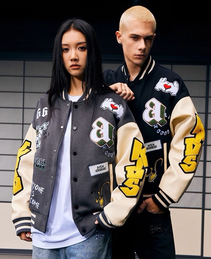 AFGK 2023FW 6周年記念モデル スタジャン グラフィティ ベースボール