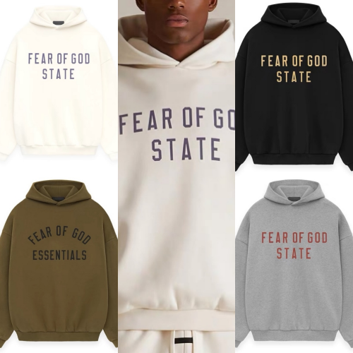FOG] Fear Of God STATE Essentials パーカー フーディ Fleece Hoodie