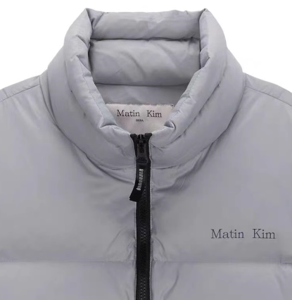 MATIN KIM ダウンジャケット 23F/W HIGH NECK CLASSIC CROP PUFFER