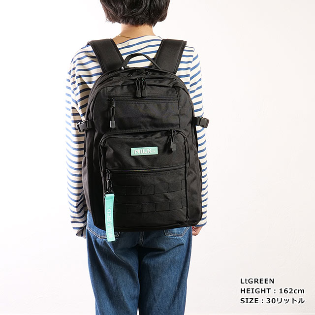 ミルクフェド MILKFED. リュック アクティブ ダブルポケット モール