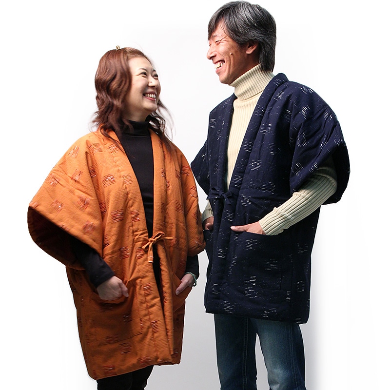 半袖半纏 [飛びスラブやっこはんてん] 全4色