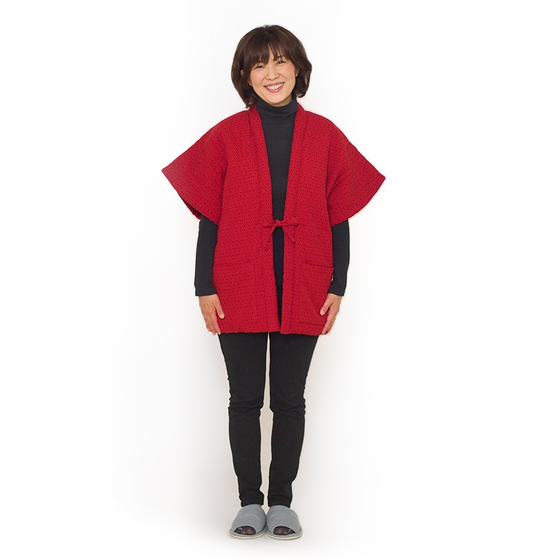 半袖半纏 [あられやっこはんてん] 全2色