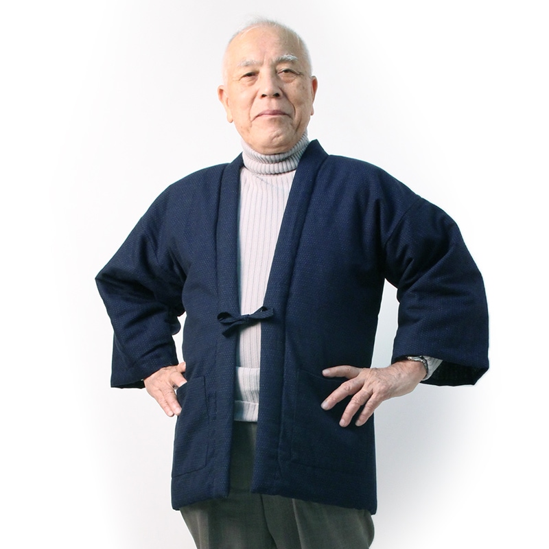 半纏 [亀甲はんてん] 全2色 リバーシブル