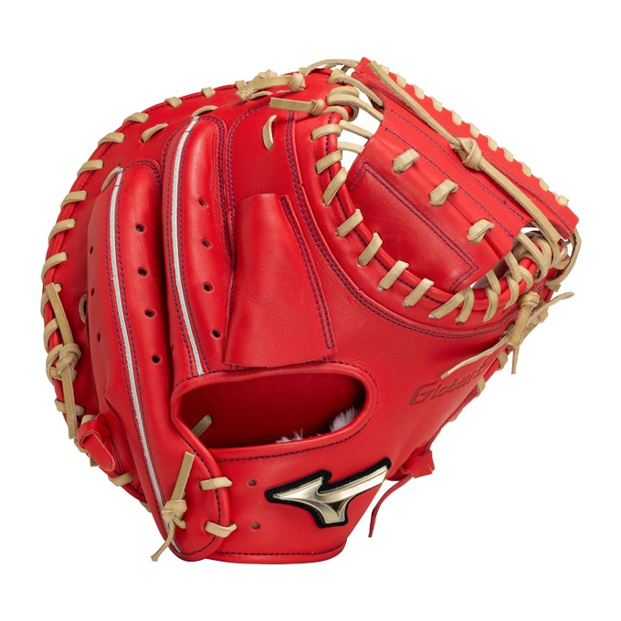 ブラックのみ】MIZUNO（ミズノ）軟式用キャッチャーミット グローバル