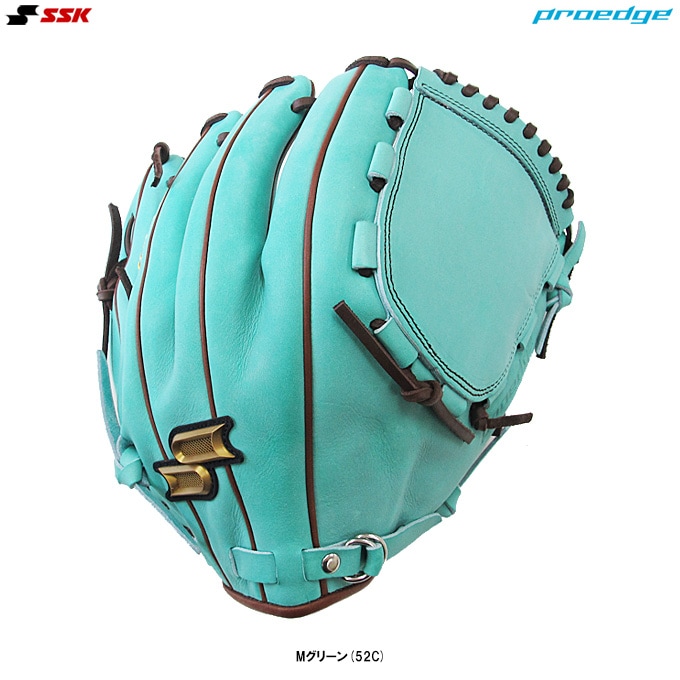SSK（エスエスケイ）限定 軟式用グラブ proedge 投手用（PEO714GNE52C