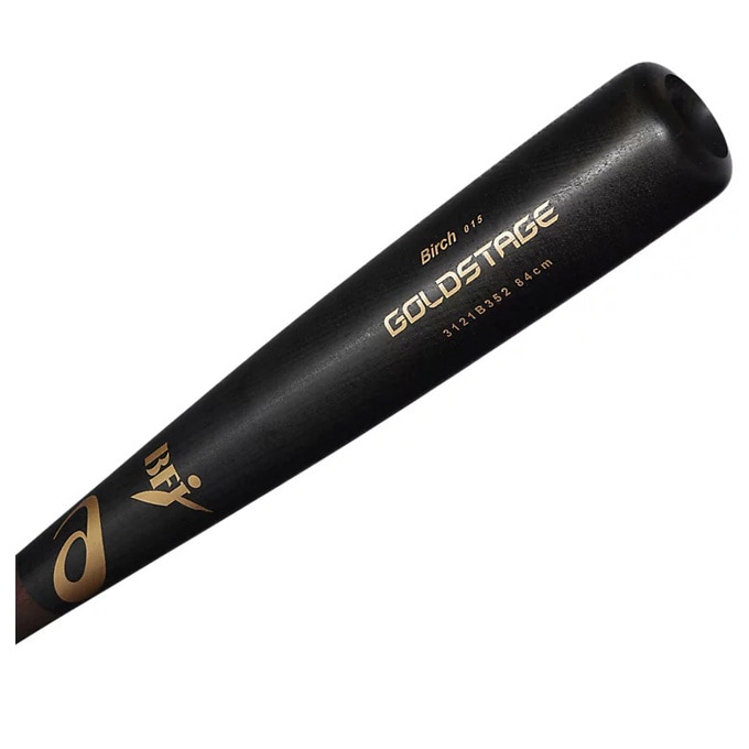 ナチュラルのみ】ASICS（アシックス）硬式用木製バット ゴールド