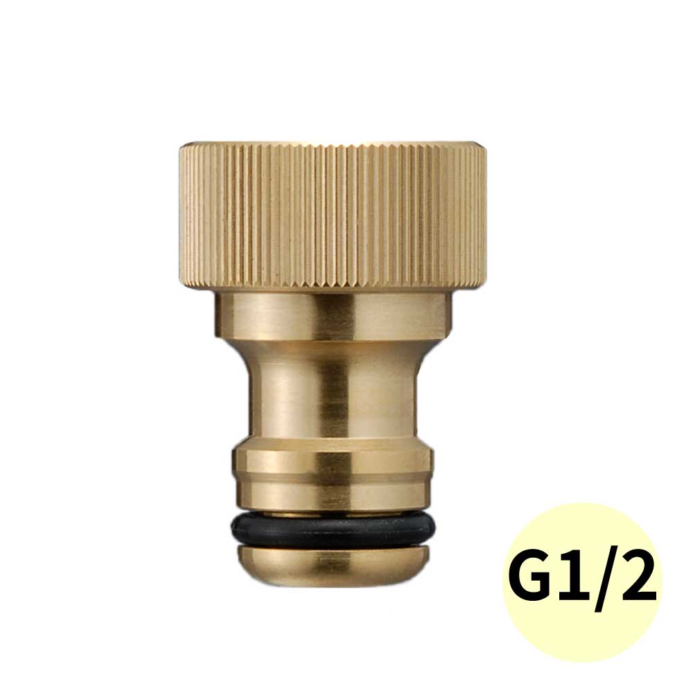 ワンタッチニップル内ネジ（真鍮）｜散水パーツ G203WN13K｜水生活