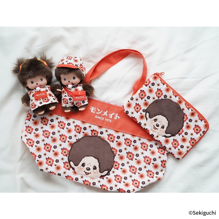 モンメイト(オレンジ) ベビチッチ S 女の子|【ぬいぐるみのセキグチ