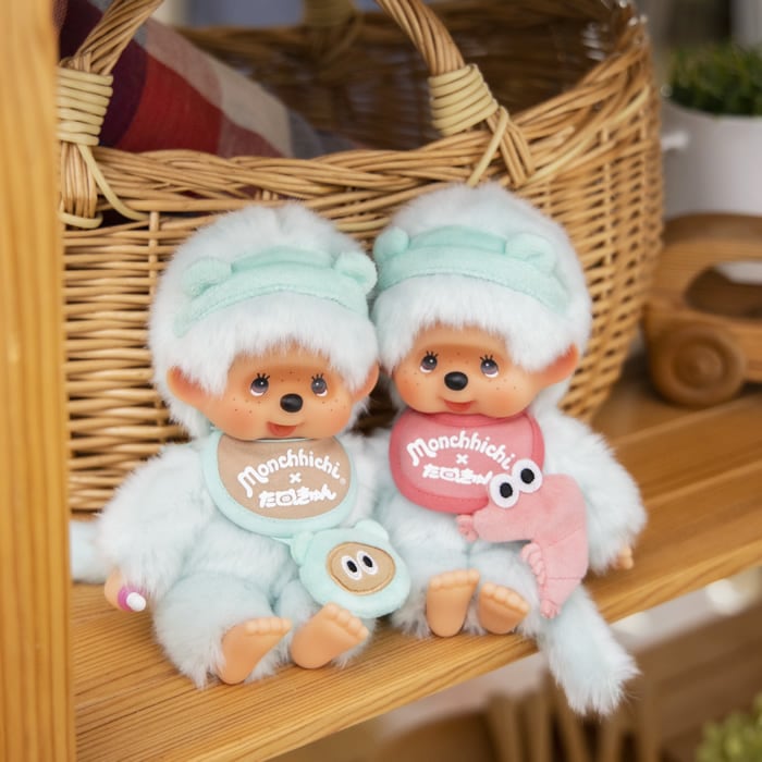 たぬきゅん×モンチッチ Sサイズ|【ぬいぐるみのセキグチ】メーカー公式通販