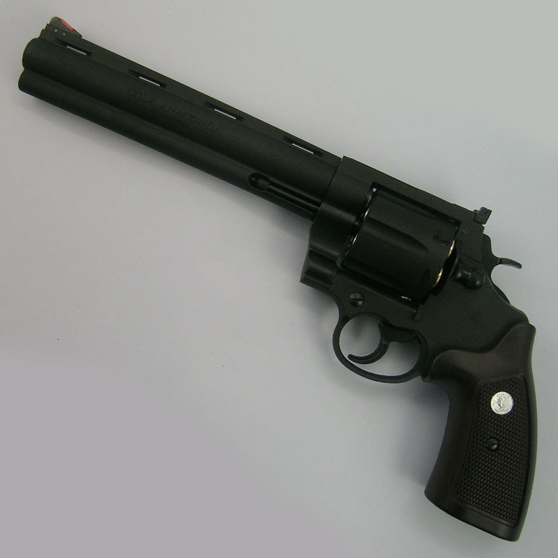 マルシン・コルト アナコンダ8インチ ブラックHW 6mmBB Xカートリッジ