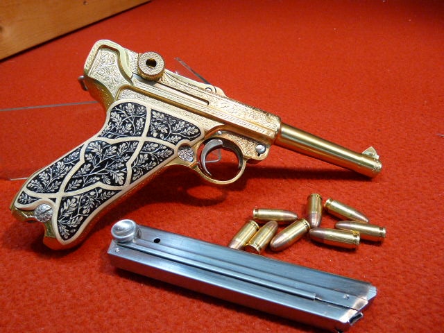 マルシン 金属モデルガン 完成品 ゲーリングルガー P-08 | モデルガン