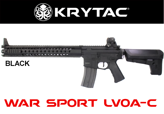 店内全品5％OFFクーポン】KRYTAC（クライタック）WARSPORT LVOA-C BK