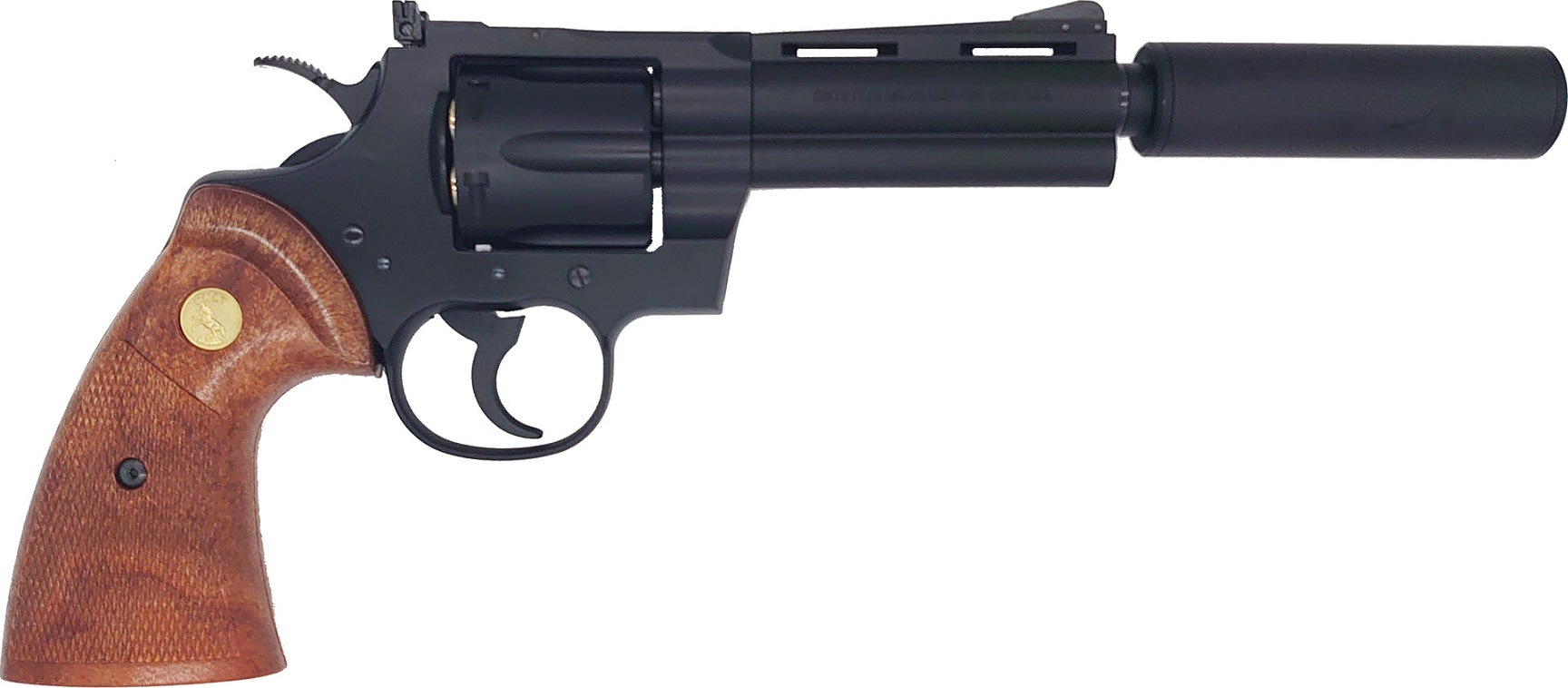 タナカ ガスガン COLT パイソン 4インチ サイレンサー付き 冴羽リョウ