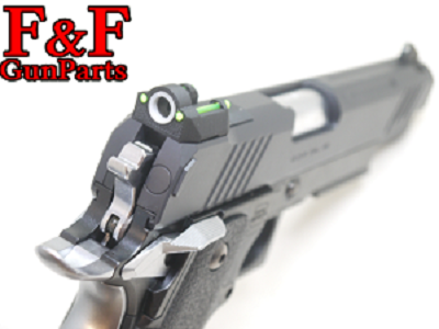 F&F 集光リングファイバーサイトセット 東京マルイ ハイキャパ D.O.R