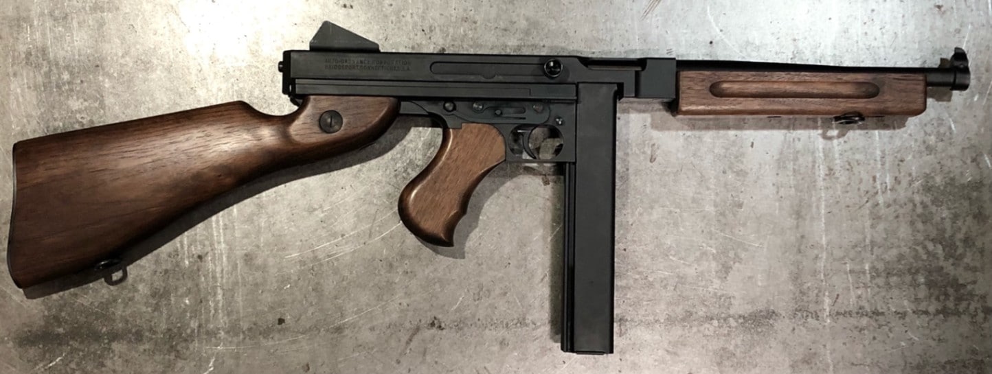 MULE/CAW 発火型モデルガン トンプソン M1A1 | モデルガン,ライフル