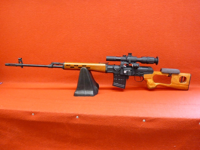 S&T フルメタル電動ガン・ドラグノフ SVDスコープ付き（A03） | S&T