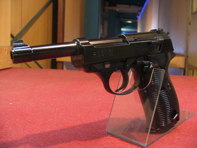 マルゼン ブローバックガスガン ワルサーP38 ac40 ブラックメタル