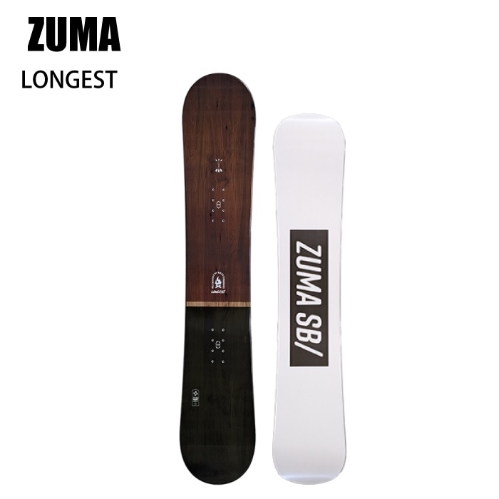 2025 ZUMA ツマ LONGEST BROWN BROWN 24-25 ボード板 スノーボード