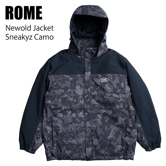 ROME ローム NEWOLD JACKET SNEAKYZ CAMO 24-25 ウエア メンズ