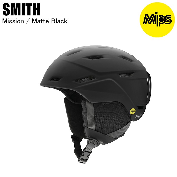 SMITH スミス 010274531 MISSION(ASIAN FIT) ミッション MATTE BLACK