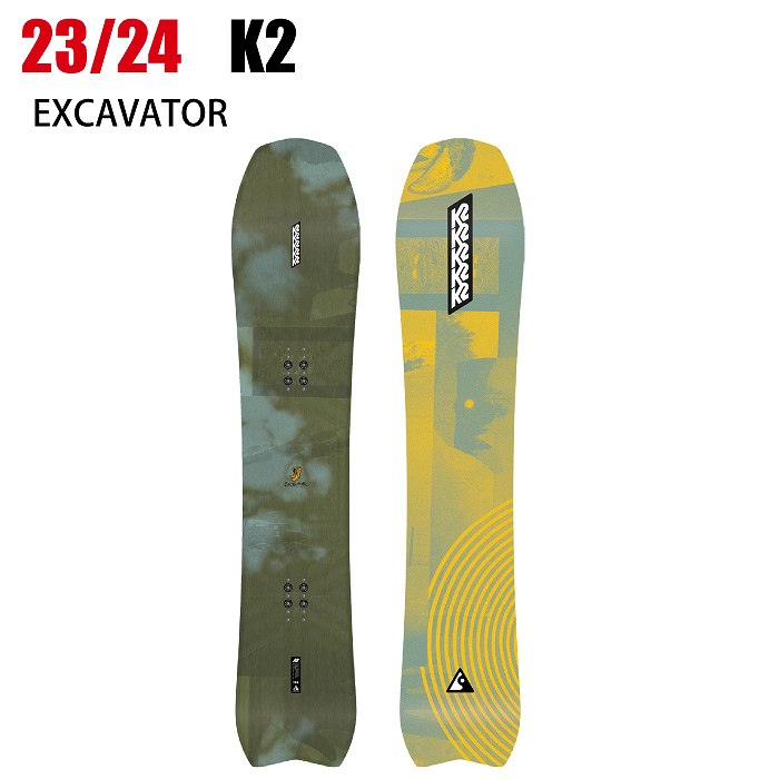 2024 K2 ケーツー EXCAVATOR エクスカベーター 23-24 ボード板