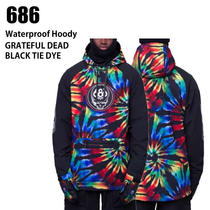 686 シックスエイトシックス ウェア WATERPROOF HOODY 23-24 GRATEFUL