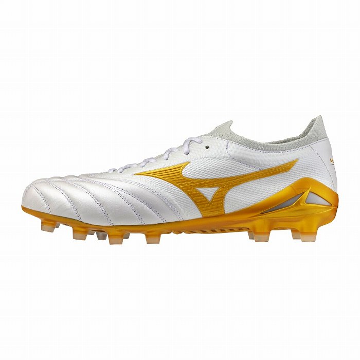 MIZUNO ミズノ MORELIA NEO 4 β JAPAN(ホワイト×ゴールド) P1GA264050