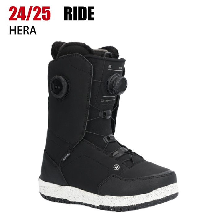 2026 RIDE ライド HERA ヘラ BLACK 25-26 レディース ダブルBOA