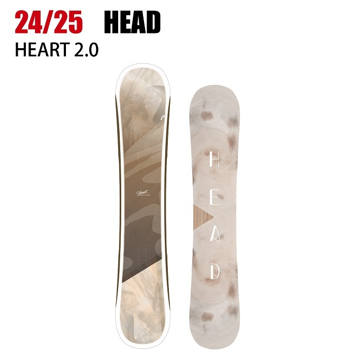 2026 HEAD ヘッド HEART2.0 ハート 25-26 レディース ボード板