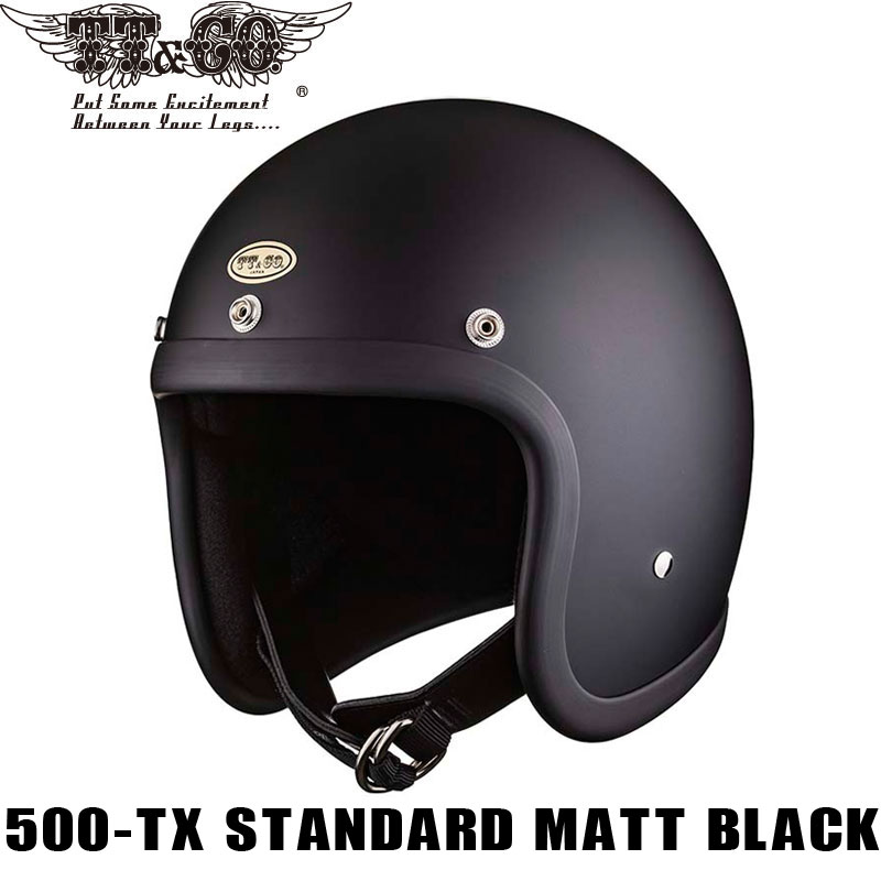 TT&CO.】500-TX スタンダード マットブラック ティーティーアンド