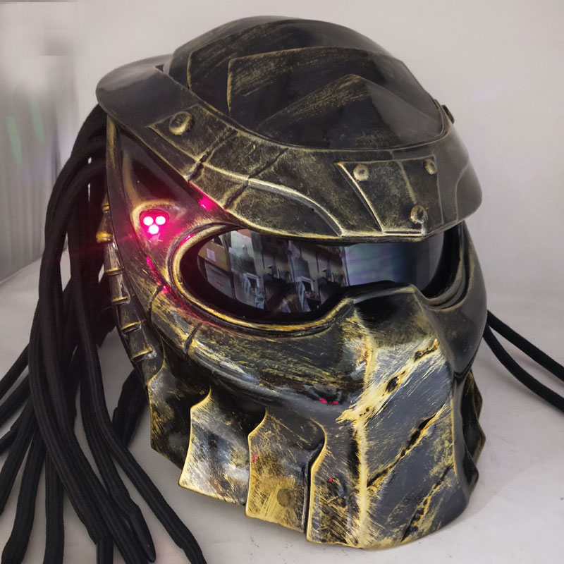 SALE！プレデターヘルメット PREDATOR HELMET レッドビーム LEDライト