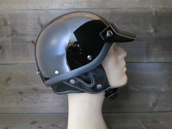 OCEAN BEETLE】BEETLE SHORTY4 ハーフヘルメット・ブラック オーシャン