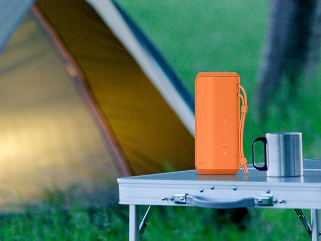 SONY ソニー ワイヤレスポータブルスピーカー Bluetooth対応 オレンジ