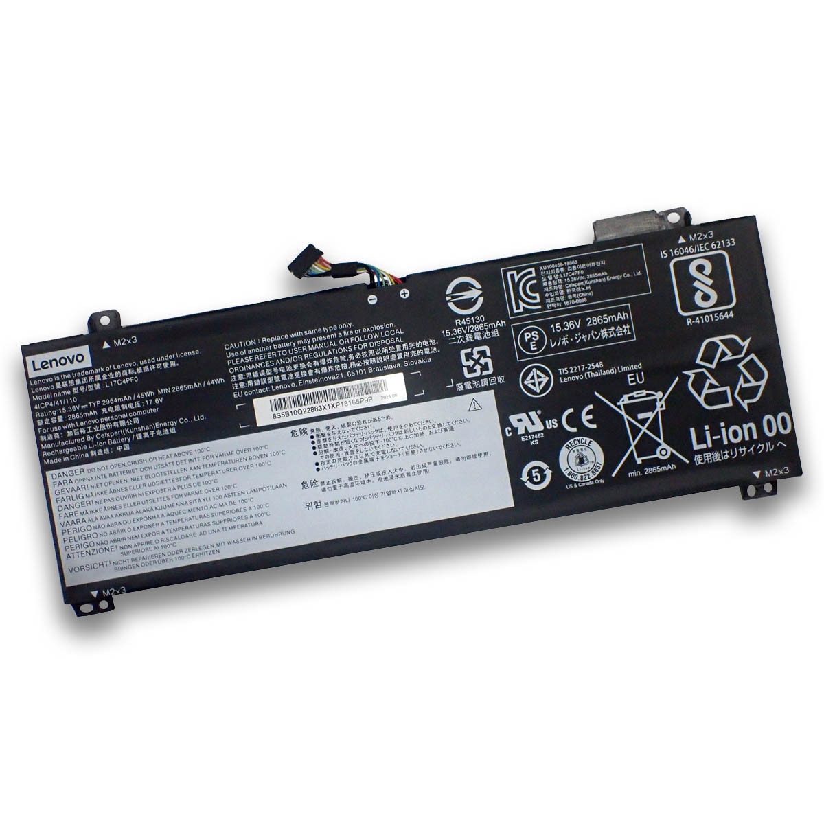 Lenovo レノボ IdeaPad S530 シリーズ 交換用内蔵 純正バッテリー