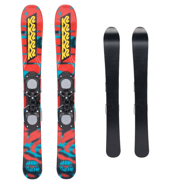 旧モデル K2 ケーツー 23-24 Fatty (専用金具付) ショートスキー 金具